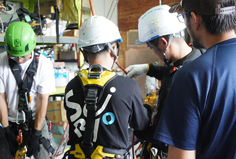 ロープアクセス講習会