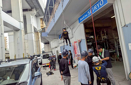 ロープアクセス講習会